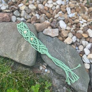 ‼️new‼️macrame keychain/ purse accessory